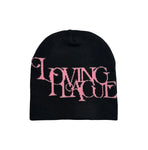 LP Script Beanie (Pink)