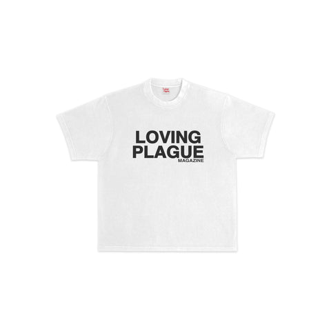 LP Magazine Tee (WHITE)